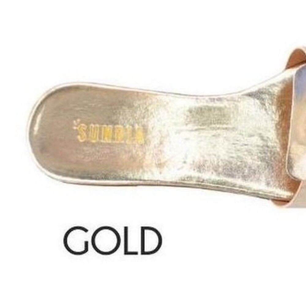 Gold Sandals - Picture 2 of 2